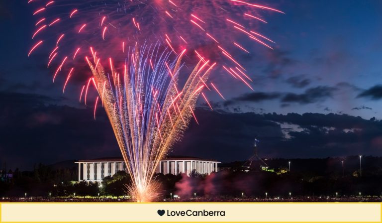 Canberra Fireworks for Public Holidays